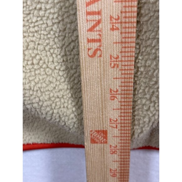 Old Navy Active Mens Fleece & Nylon Zip-Up Vest Navy & Beige XXXL - Picture 3 of 9